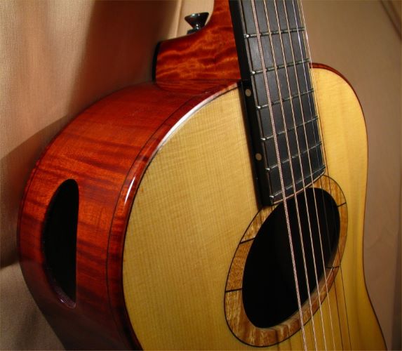 anvil island maple laughlin guitar